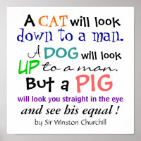 Ein PIG-Zitat von Sir Winston Churchill