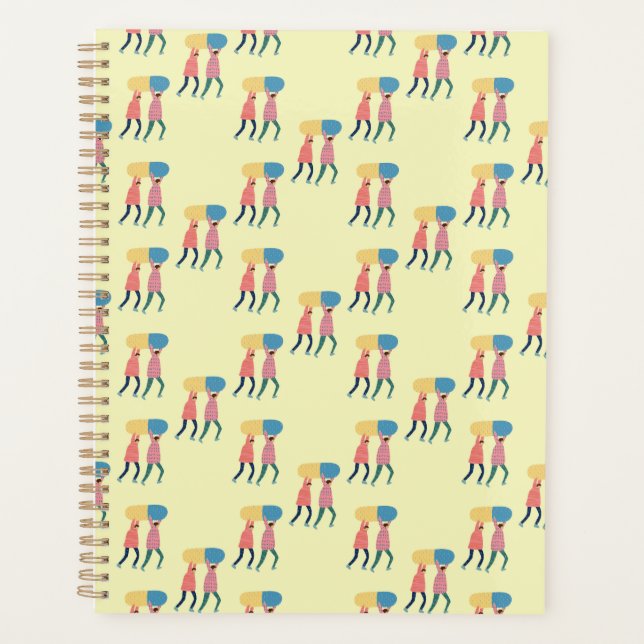 Ein Pillmuster tragen Planer (Vorderseite)