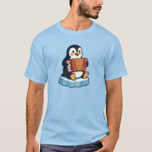 Ein Pinguin, isoliert auf einem Eisberg. T-Shirt