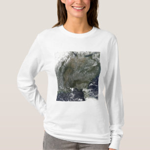 Ein pinwheel Ähnliches Muster der Hochdruckwolken T-Shirt