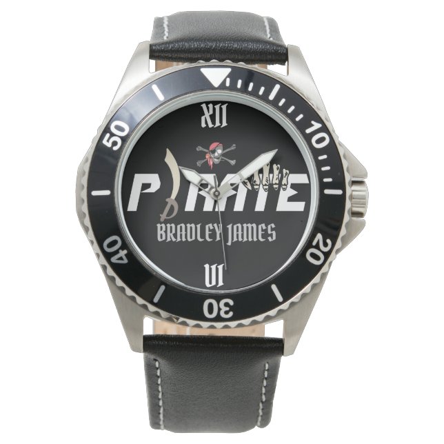 Ein Pirat | International Talk Like a Pirate Day Armbanduhr (Vorderseite)
