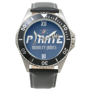 Ein Pirat   International Talk Like a Pirate Day Armbanduhr