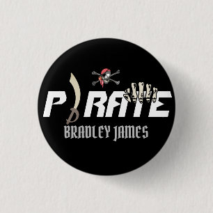Ein Pirat International Talk Like a Pirate Day Button