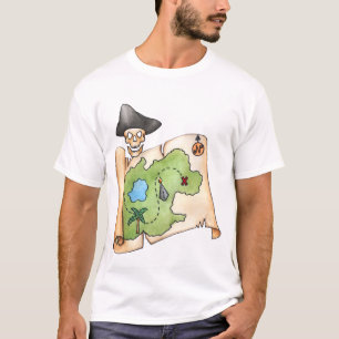 Ein Piratenleben für mich Schatzkarte T - Shirt
