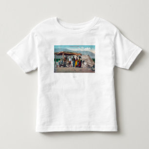 Ein Piute indisches Lager mit NativesNevada Kleinkind T-shirt