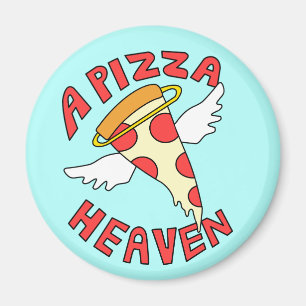 Ein Pizza-Himmel Magnet