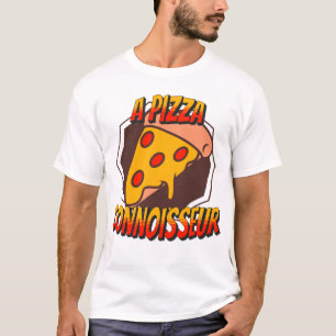 Ein Pizza-Kenner, ein elegantes cooles Papa-Gesche T-Shirt