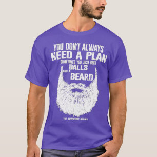 Ein Plan, den Sie manchmal brauchen nur Bälle und T-Shirt