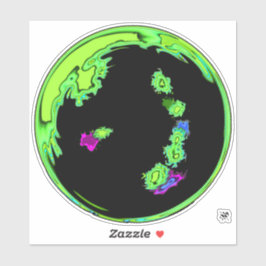 Ein Planet - Exoplaneten v2 Aufkleber