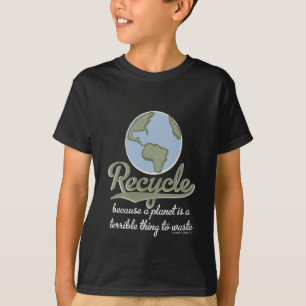 Ein Planet ist eine schreckliche Sache, zum des T-Shirt