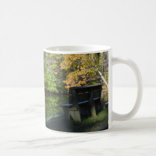 Ein Platz mit Blick auf den Herbst in Pennsylvania Kaffeetasse