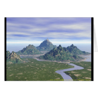 Ein Platz rief Peace an