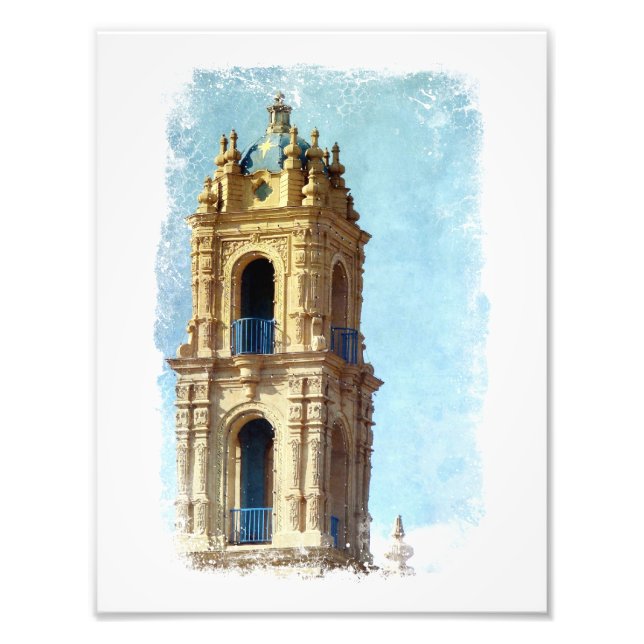 Ein Plaza-Gebäude Fotodruck (Vorne)