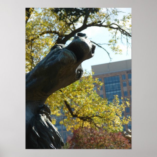 Ein Plaza Horse Poster (Vorne)