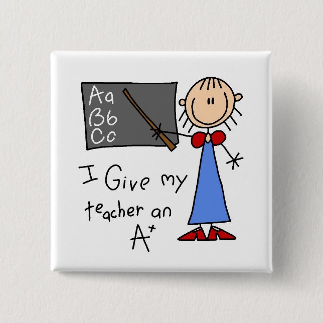 Ein Plus-Lehrer Button (Vorderseite)