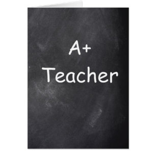Ein Plus-Lehrer-Chalkboard-Design