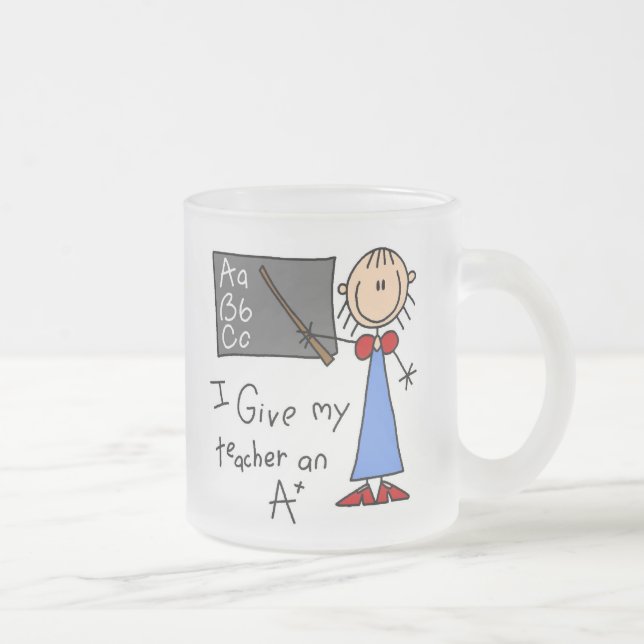 Ein Plus-Lehrer Mattglastasse (Rechts)