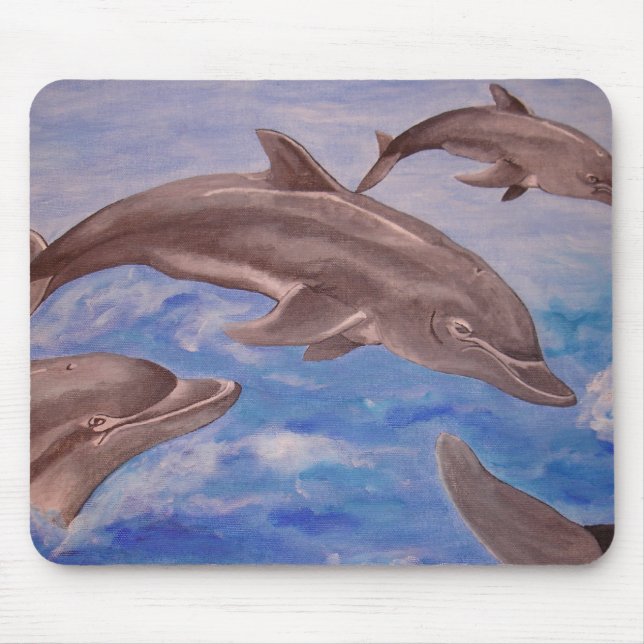 Ein Pod der spielerischen Springdeln Mousepad (Vorne)