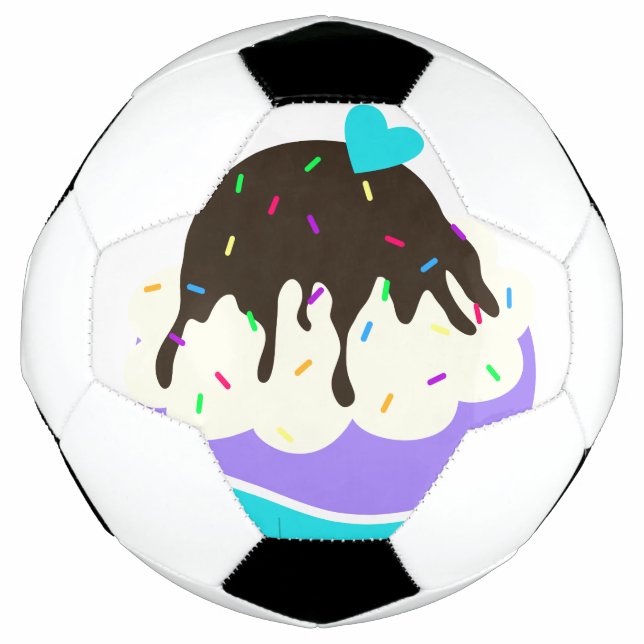 Ein Pokal voller Süße Fußball (Vorderseite)