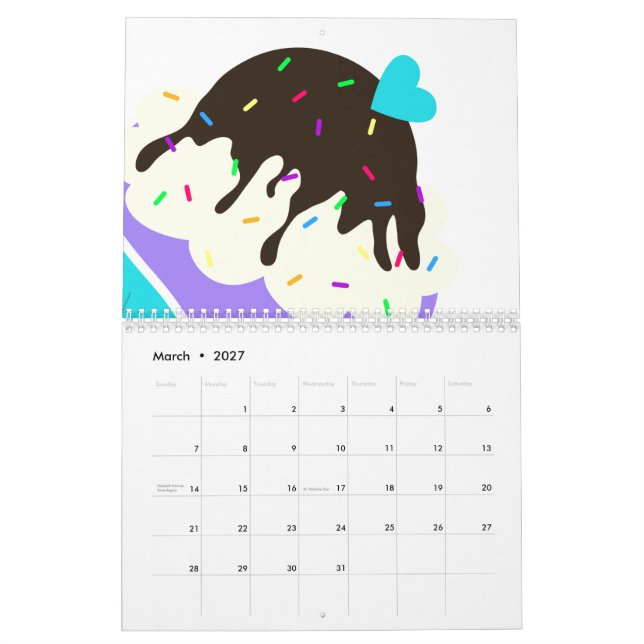 Ein Pokal voller Süße Kalender (Mär 2027)