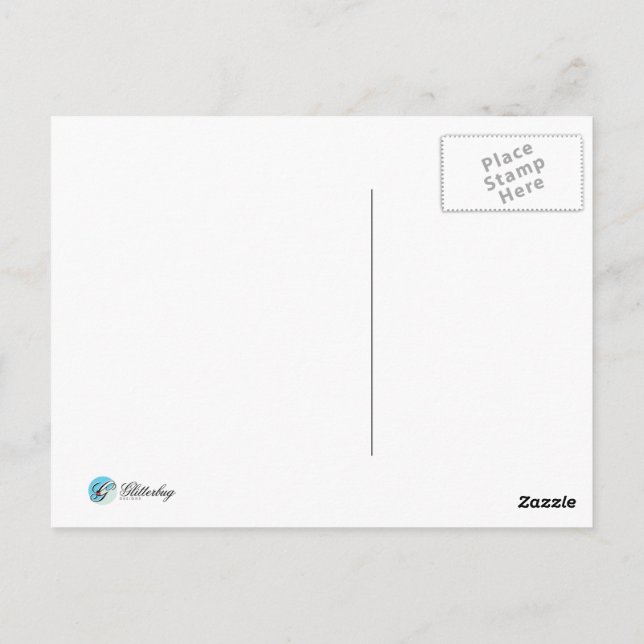 Ein Pop Cool Postkarte (Rückseite)