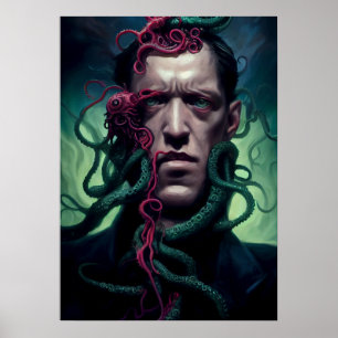 Ein Portrait der Lovecraft Poster