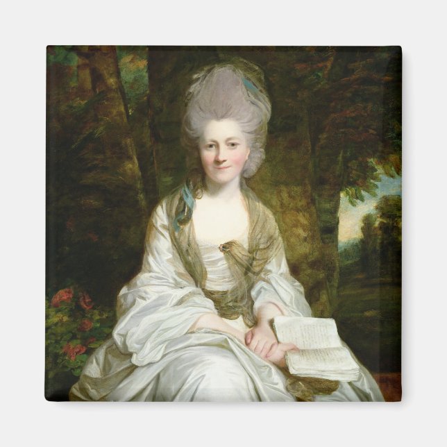 Ein Portrait von Dorothy Vaughan Magnet (Vorne)
