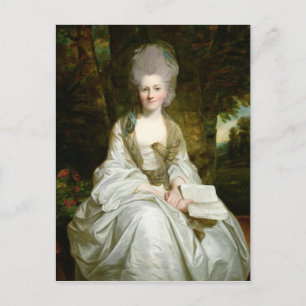 Ein Portrait von Dorothy Vaughan Postkarte