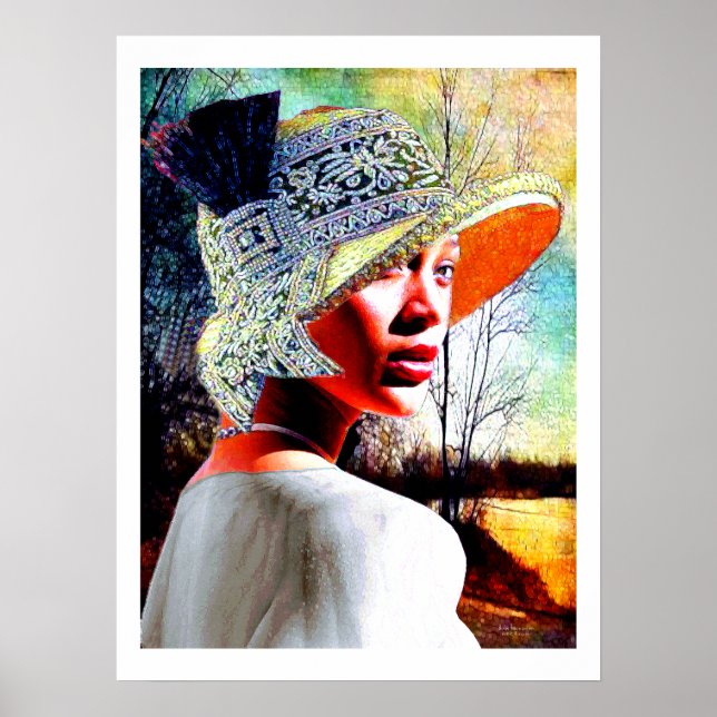 Ein Portrait von Harlem's Renaissance-Frau Poster (Vorne)