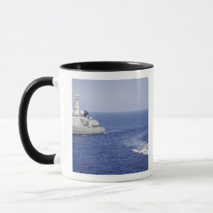 Ein portugiesisches Marineteam in einem Tasse