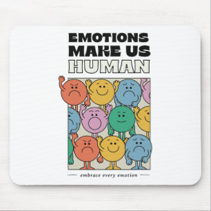 Ein positives Zitat über die psychische Gesundheit Mousepad