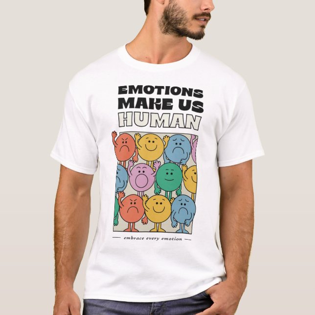 Ein positives Zitat über die psychische Gesundheit T-Shirt (Vorderseite)