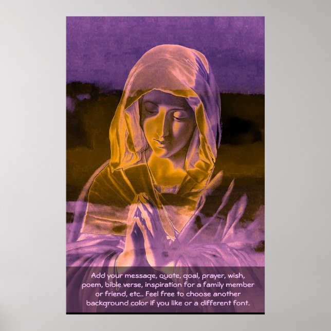 Ein Poster anpassen (Vorne)