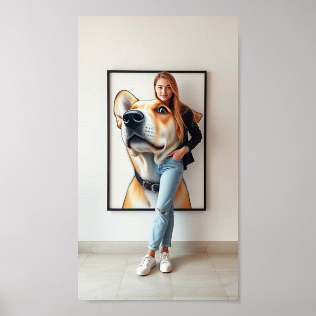 Ein Poster für Hundefreunde Der beste Freund (Vorne)