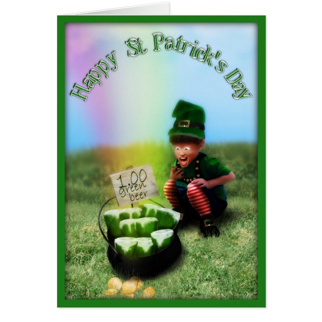 Ein Pot O' Beer am Ende des Regenbogens! (Vorne)