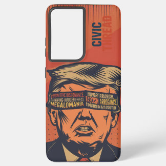 Ein Präsident, der von mentalen Fragen geblendet w Samsung Galaxy Hülle