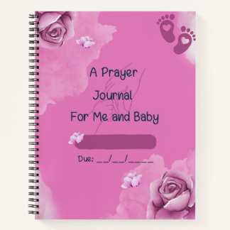 Ein Prayer Journal für mich und Baby (Mädchen) Notizbuch