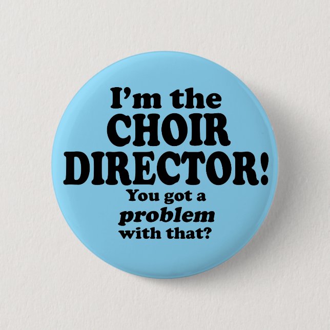 Ein Problem damit got, Choreograf Button (Vorderseite)