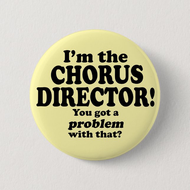 Ein Problem damit got, Herr Direktor Button (Vorderseite)