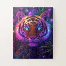 Ein psychedelischer Tiger