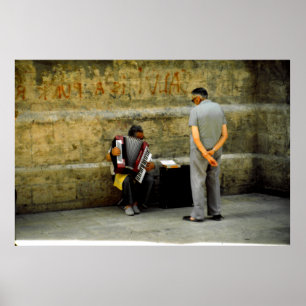 Ein Publikum von einem, Valencia, Spanien Poster