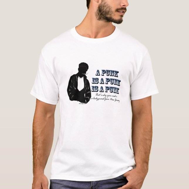 Ein Punk ist ein Punk T-Shirt (Vorderseite)