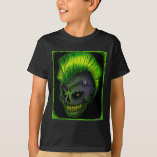 Ein-Punk-rockinschädel T - Shirt