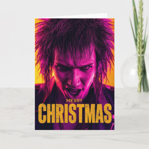 Ein Punk-Weihnachtskarte Karte
