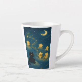 Ein purpurer Schluck Milchtasse