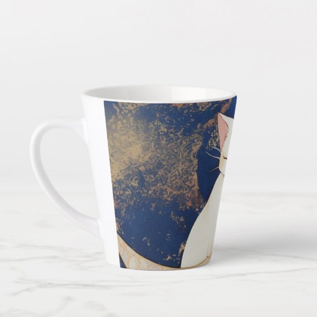 Ein purpurer Schluck Milchtasse (Links)