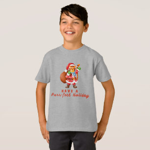 Ein purr-fektes Holiday-Tiger-Christmas-Shirt T-Shirt