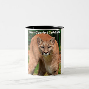 Ein purrfektes Weihnachten Zweifarbige Tasse