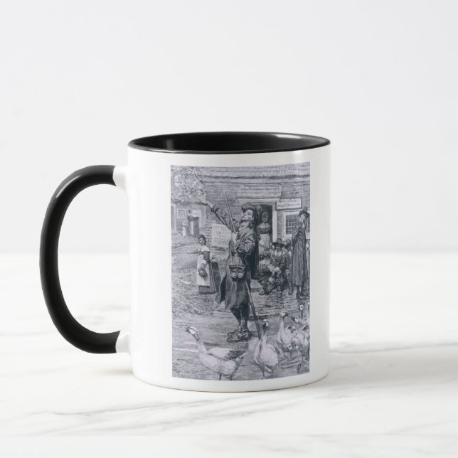 Ein Quäker Exhorter in Neu-England Tasse (Links)