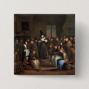 Ein Quäker-Treffen Button